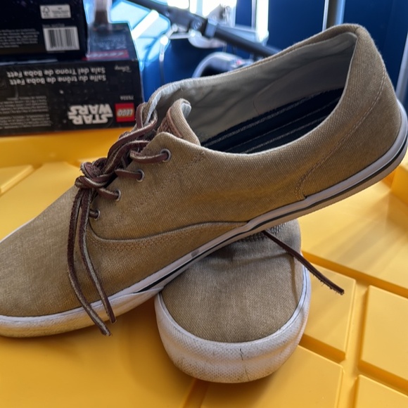 Sperry Men's Striper II CVO Boat Shoe, STS16796, Salt Washed Chino, 13M, EUC - Picture 2 of 3